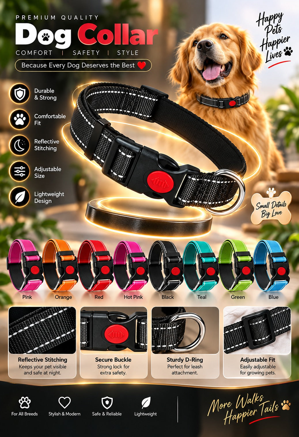 Dog Collar Belt (CLP1)