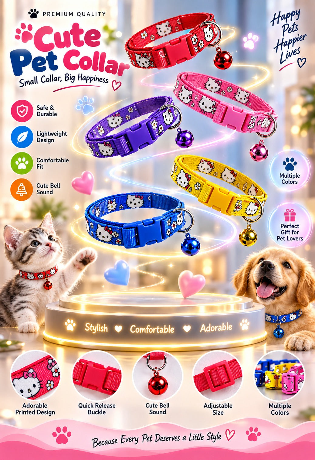 Collar Belt ( Kittens And Puppies )