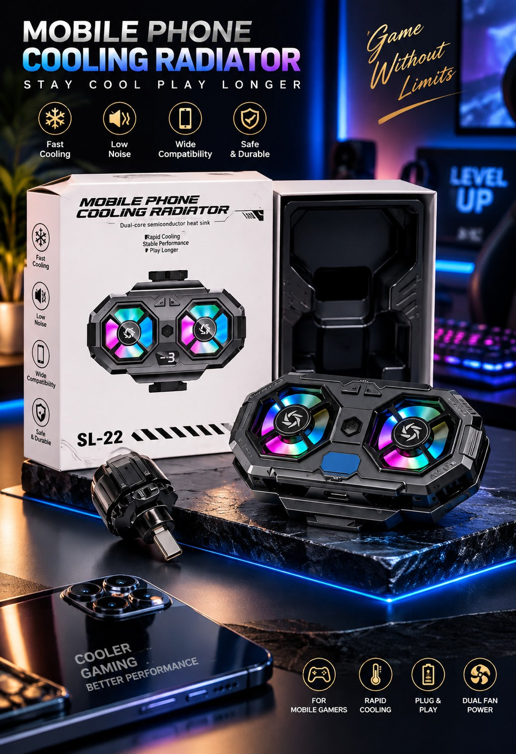 Sl 22 cooling fan