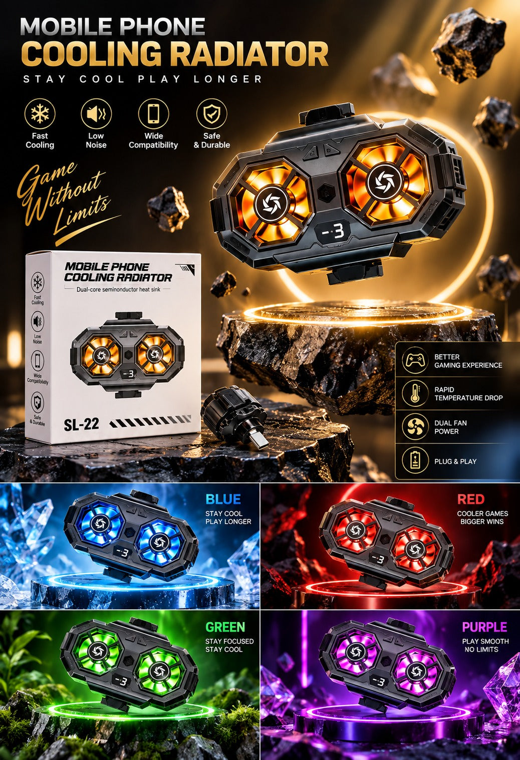 Sl 22 cooling fan
