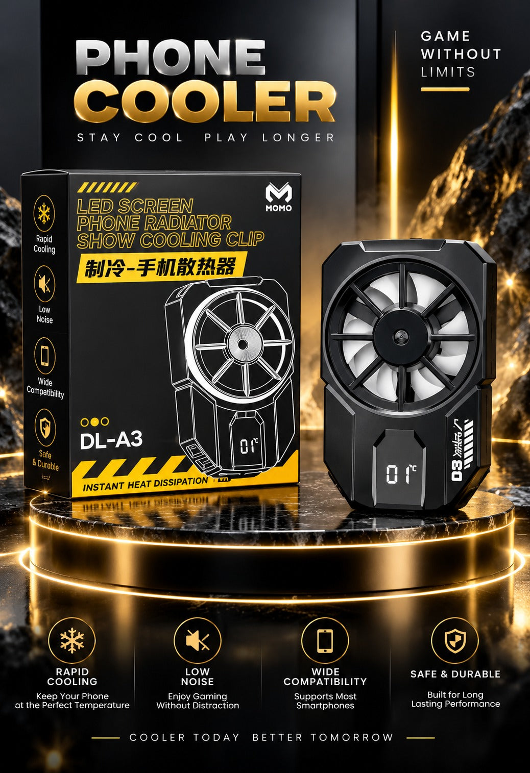 Dl A3 cooling fan