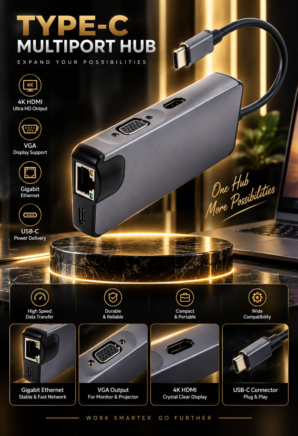 8 in 1 hub