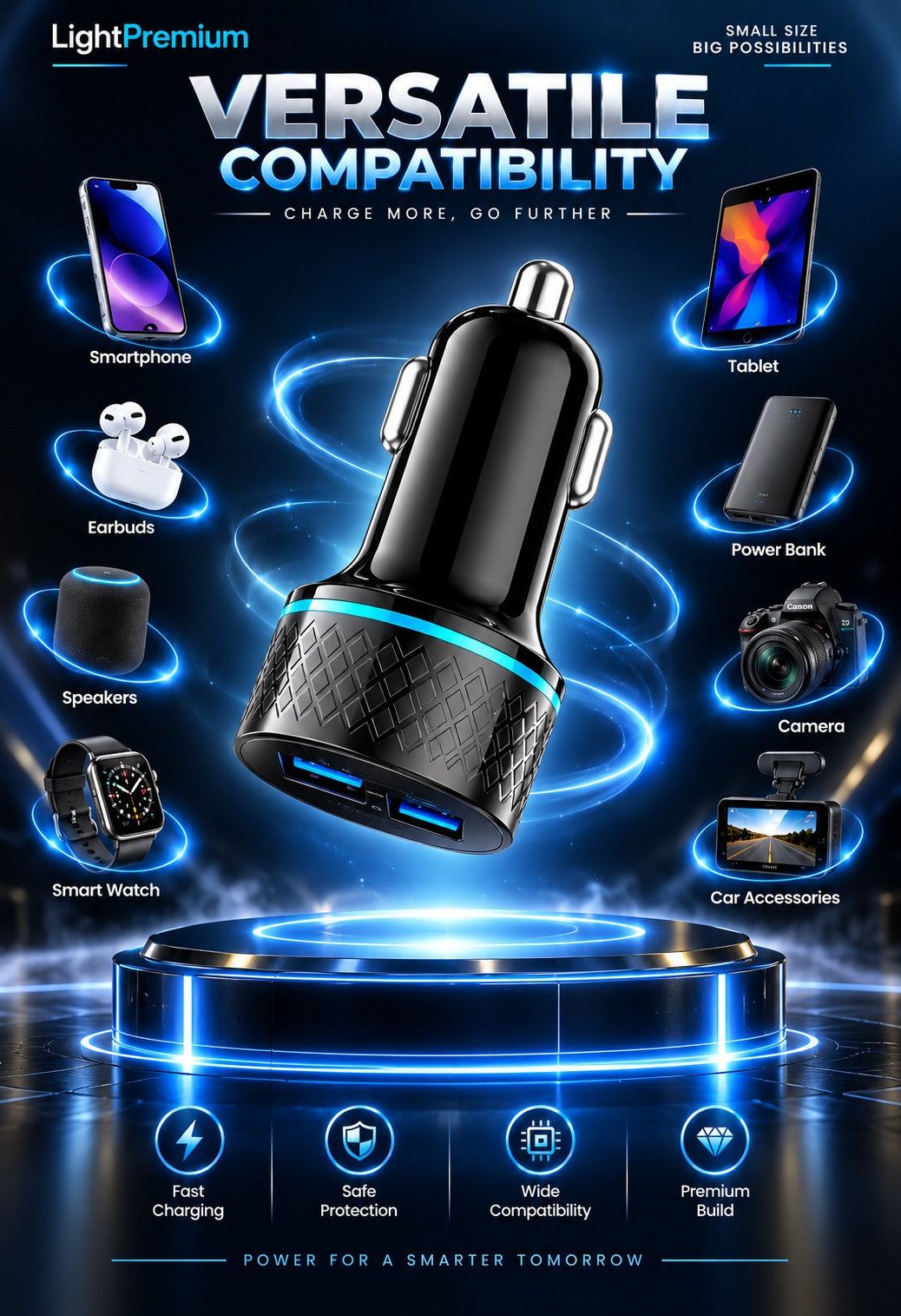 Car dock 38 watt