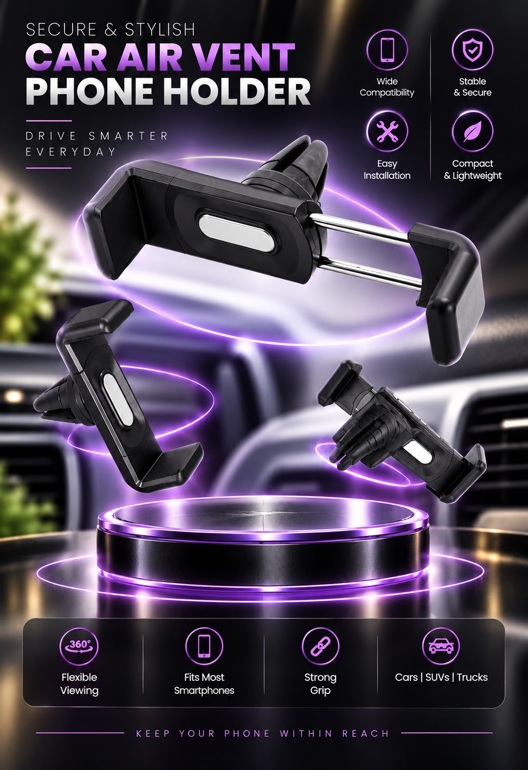 Car Air Vent holder