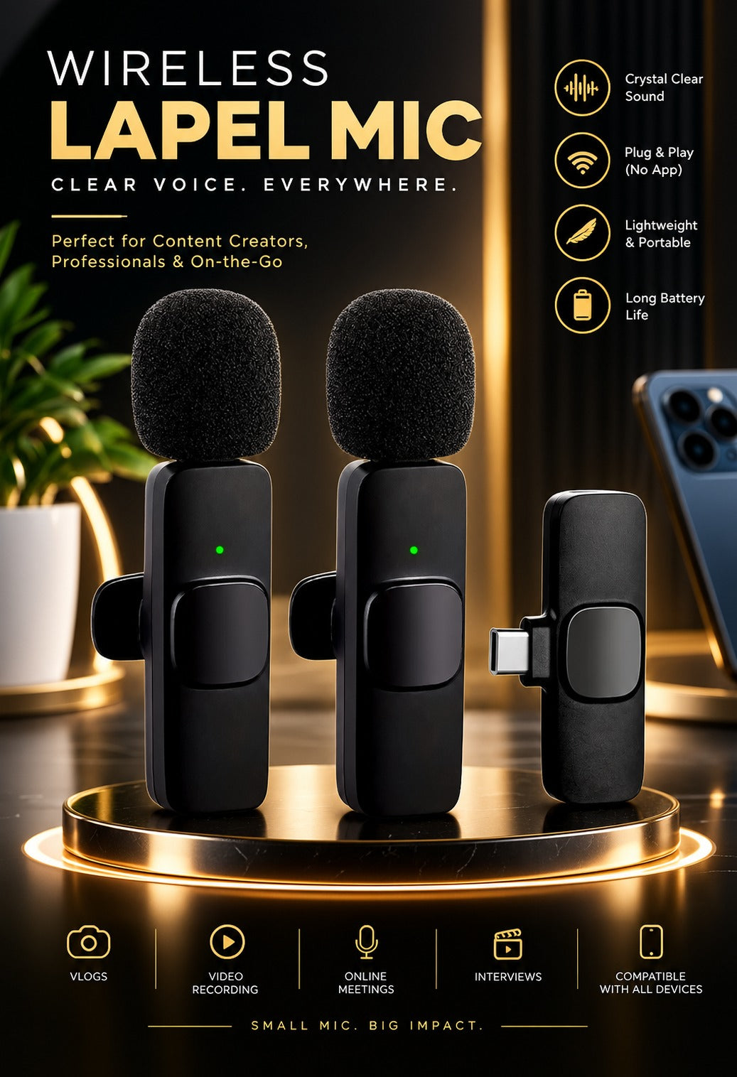 K9 Wireless mic