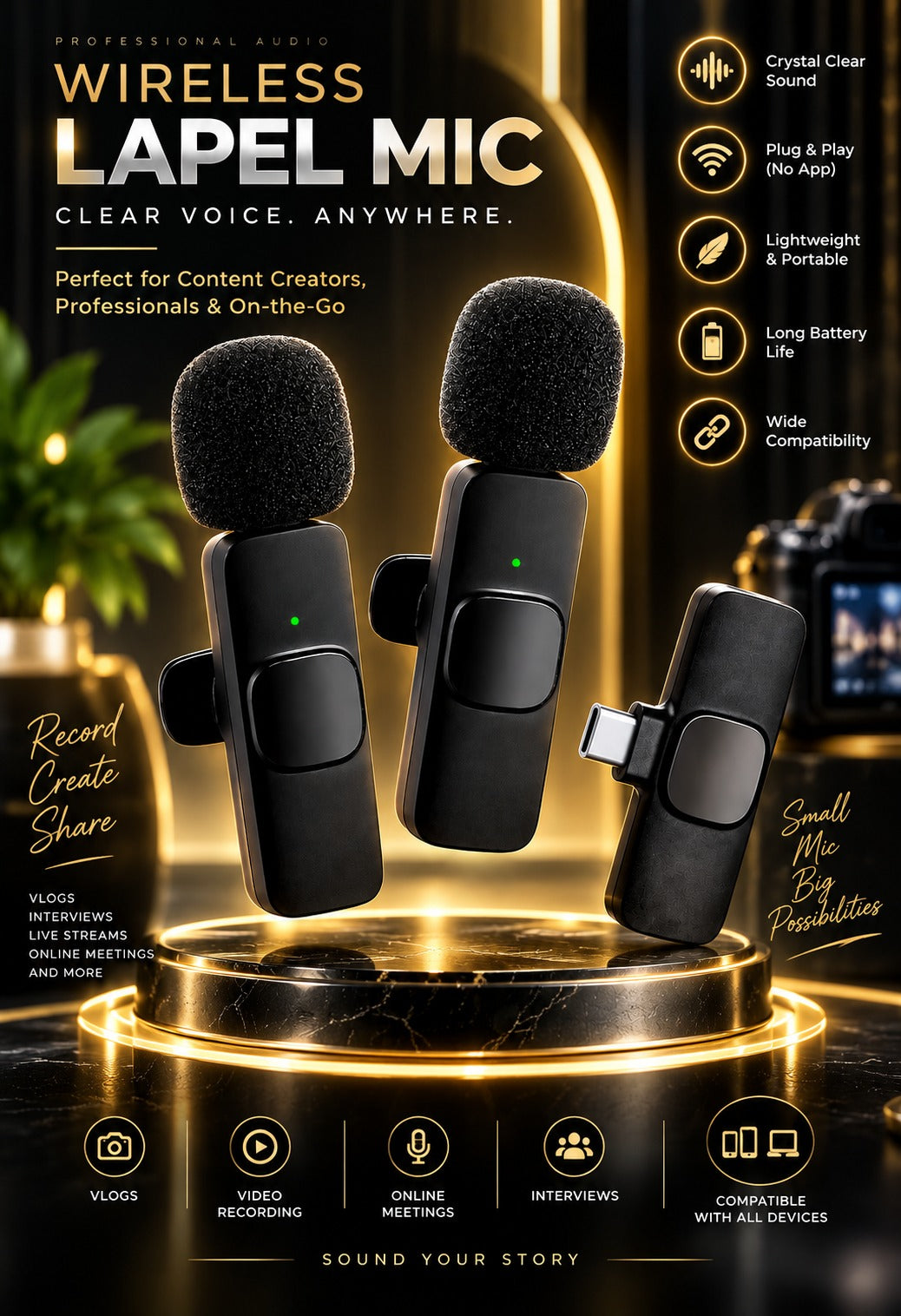 K9 Wireless mic
