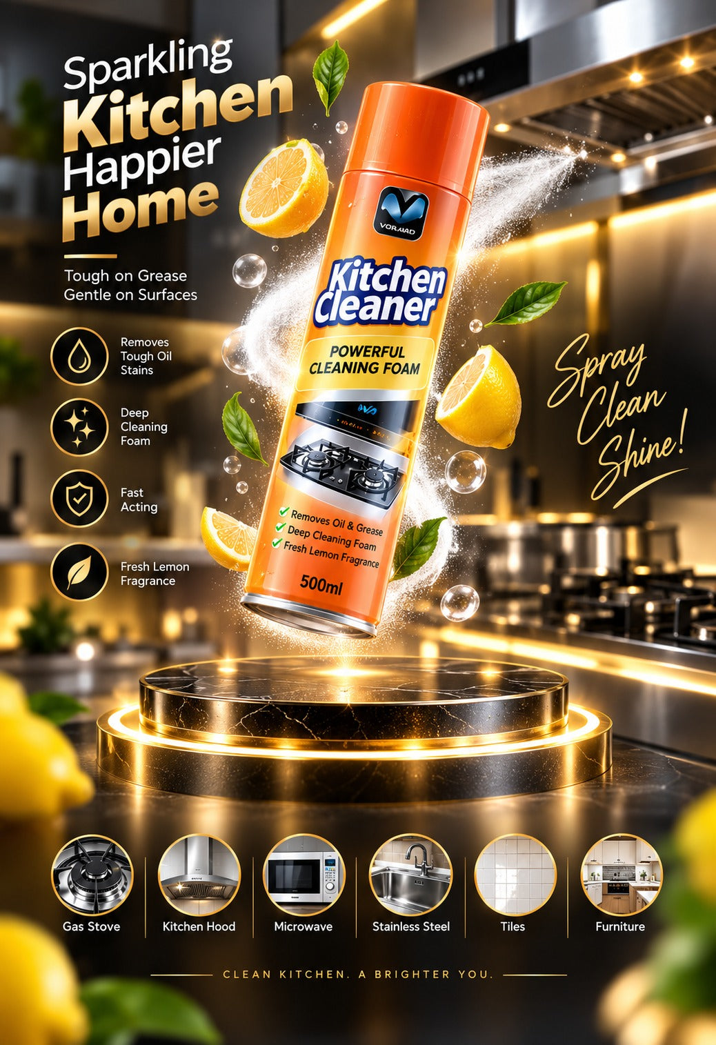 Kitchen cleaner