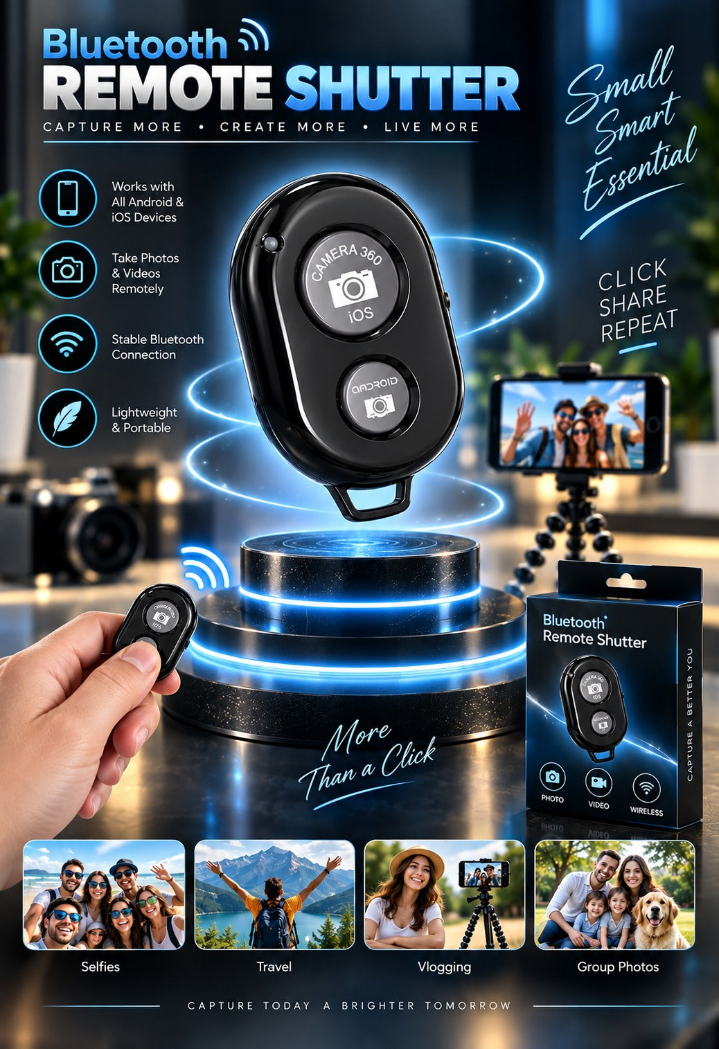 Bluetooth remote