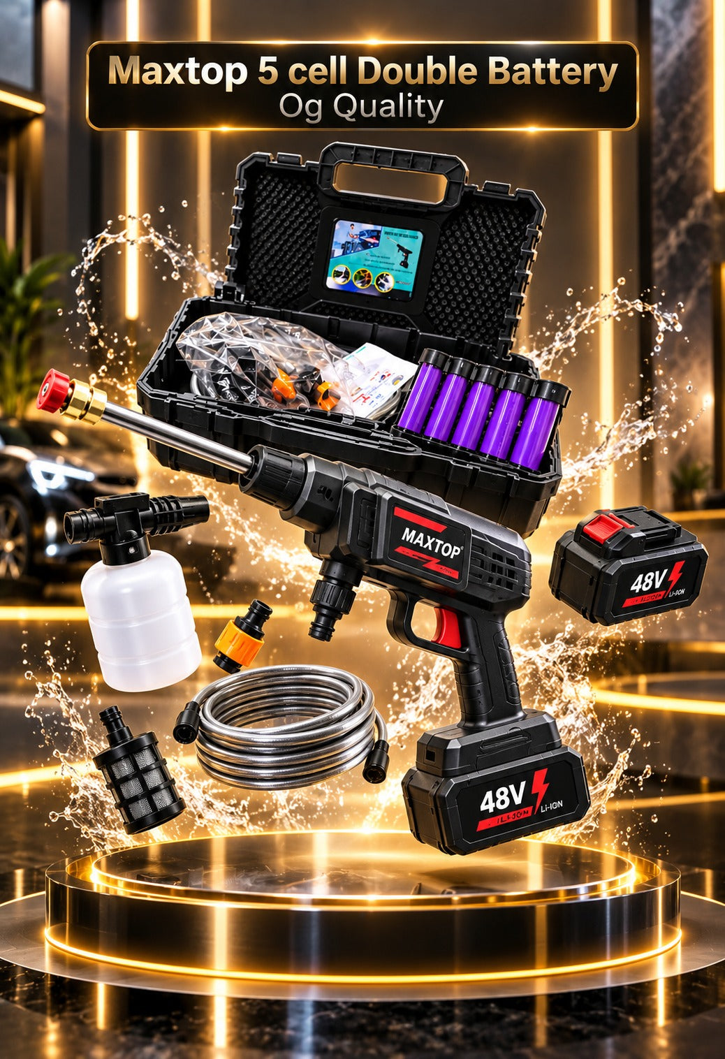 Car washing gun
