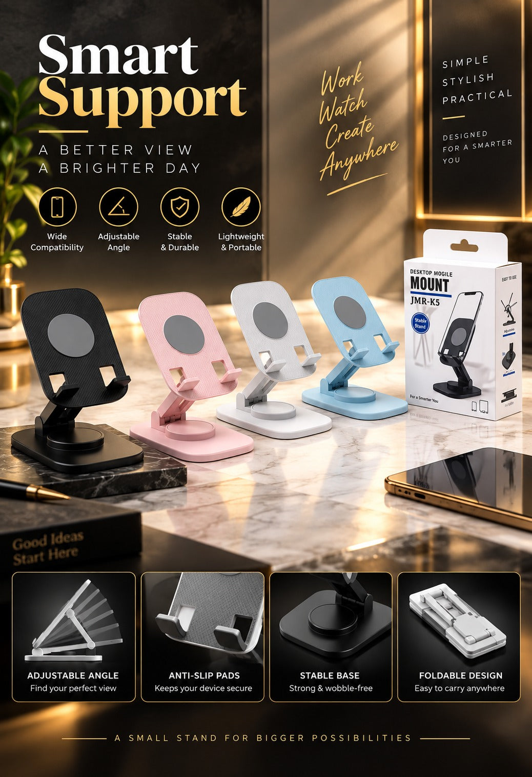 Table mobile holder