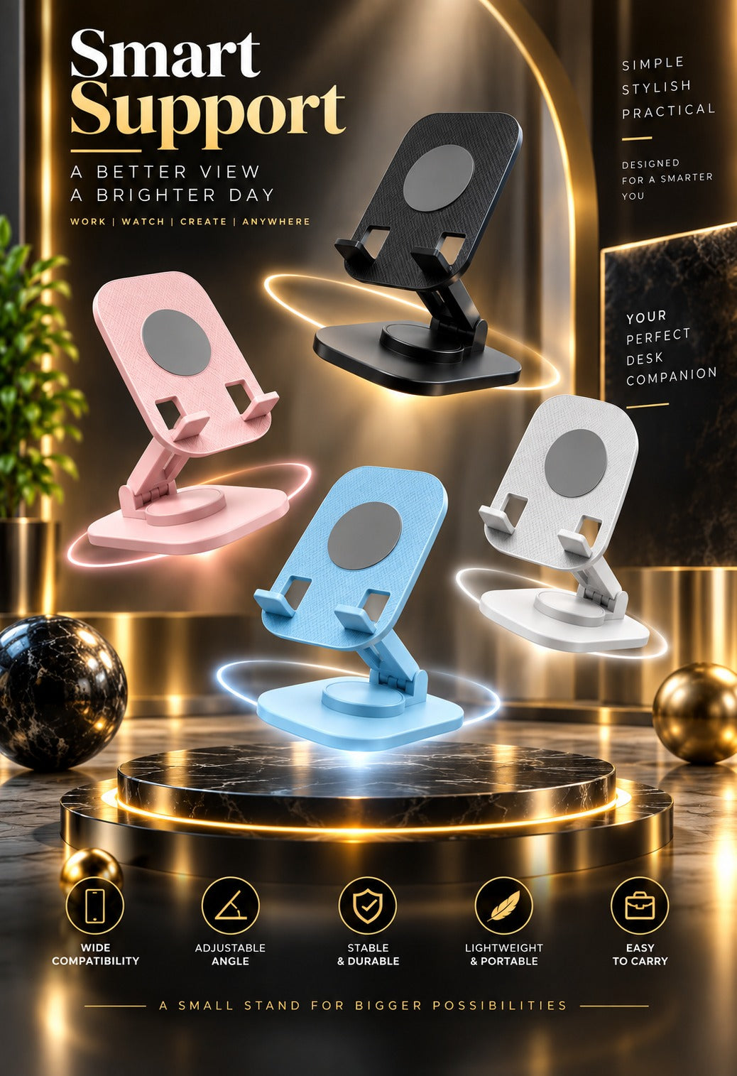 Table mobile holder